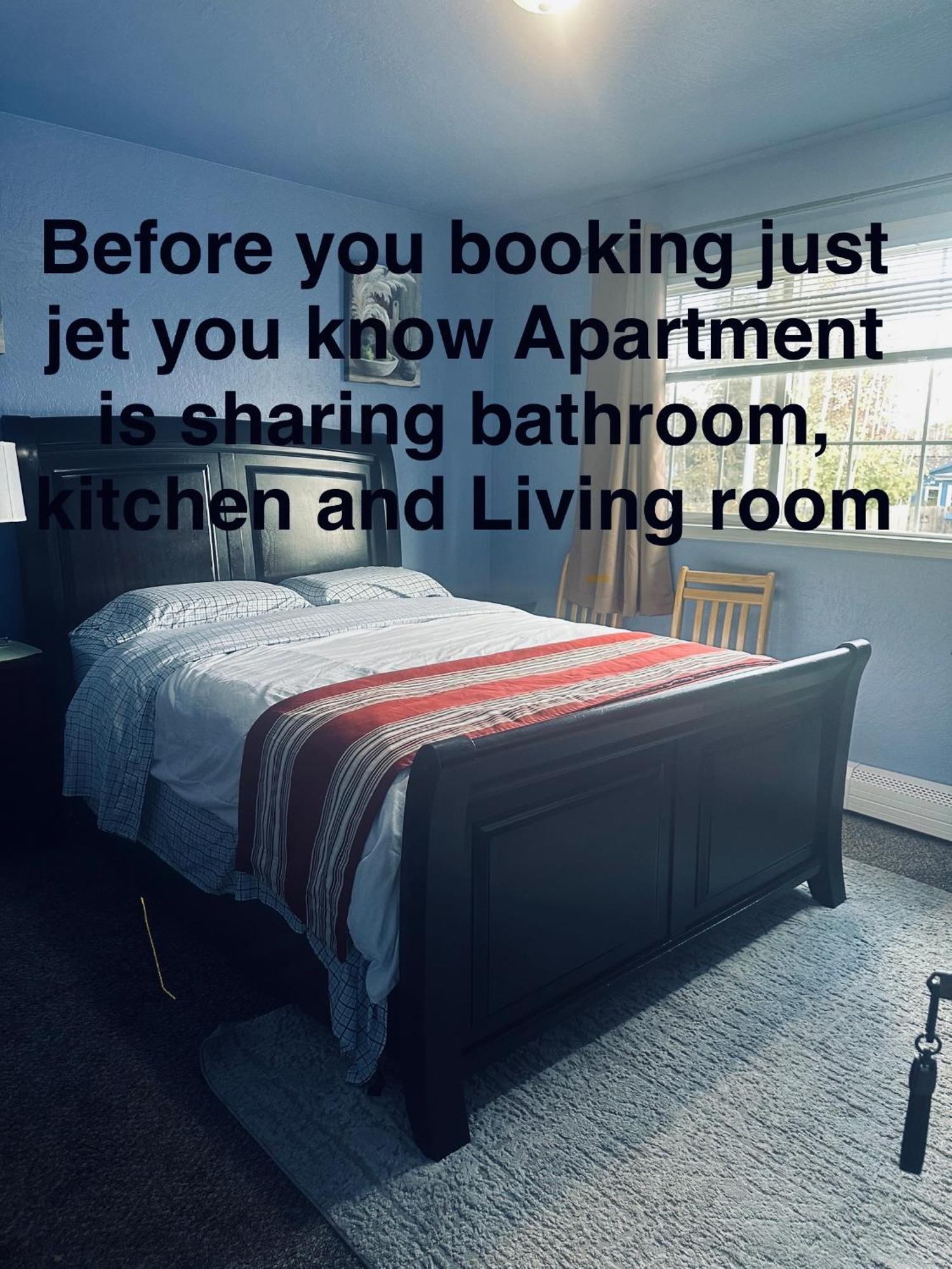 Apartment Sharing Bathroom 1 أنكوراج المظهر الخارجي الصورة