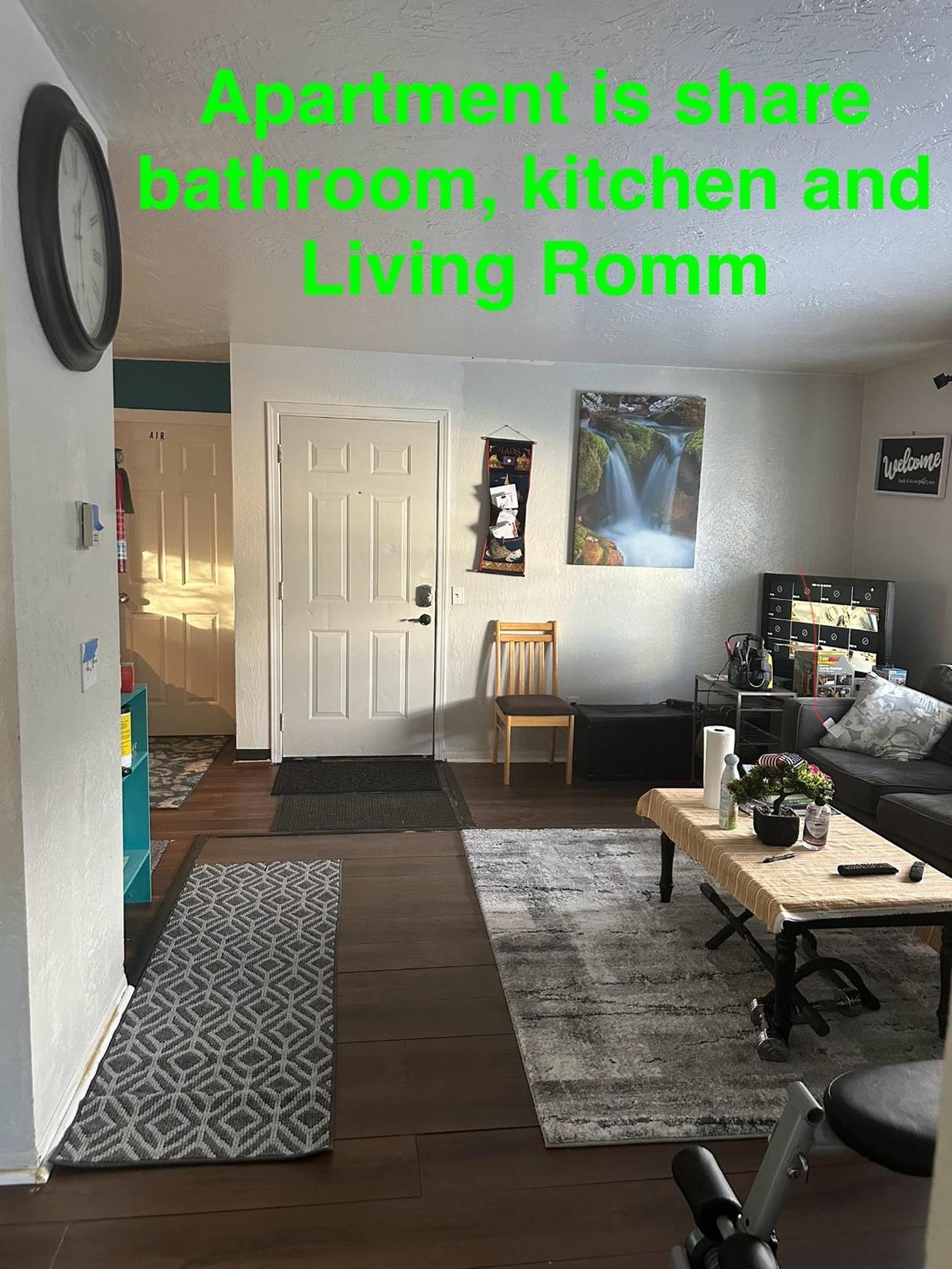 Apartment Sharing Bathroom 1 أنكوراج المظهر الخارجي الصورة